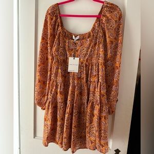 Jacquie the label babydoll dress size Medium